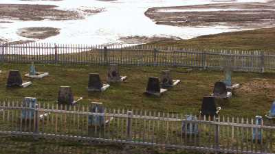 Pyramiden cemetery