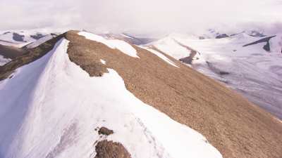 Svalbard, the glacier