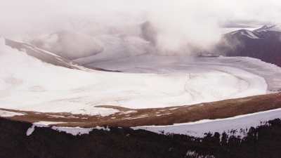 Svalbard, the glacier