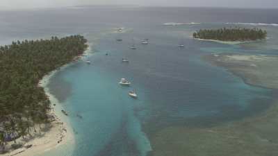 The Cayos Holandeses or Dutch Keys islands