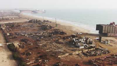 Gadani ship-breaking yard