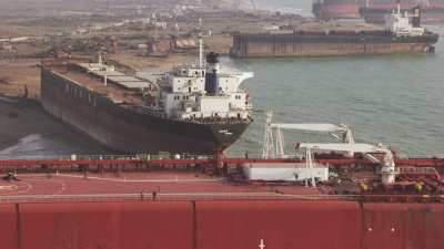 Gadani ship-breaking yard