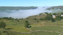 Countryside close to Murat, the city