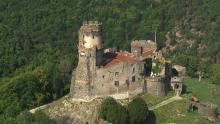 Tournoel Castle,scenery close to Volvic