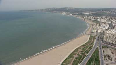 Tangier City from the seashore