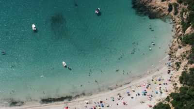 Clear waters Corsican beaches