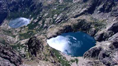 Goria, Melo and Capitello lakes