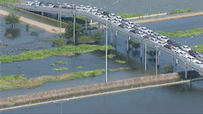 Car industry flooded after the storm