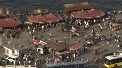 Close shots of Istanbul City