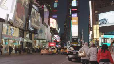 Times square and its advertisements