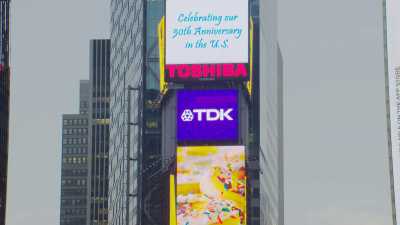 Times square and its advertisements