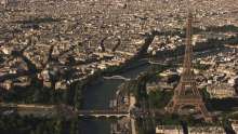 Along the Seine from Tour Eiffel to National Library