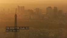 Sunset on the Eiffel Tower