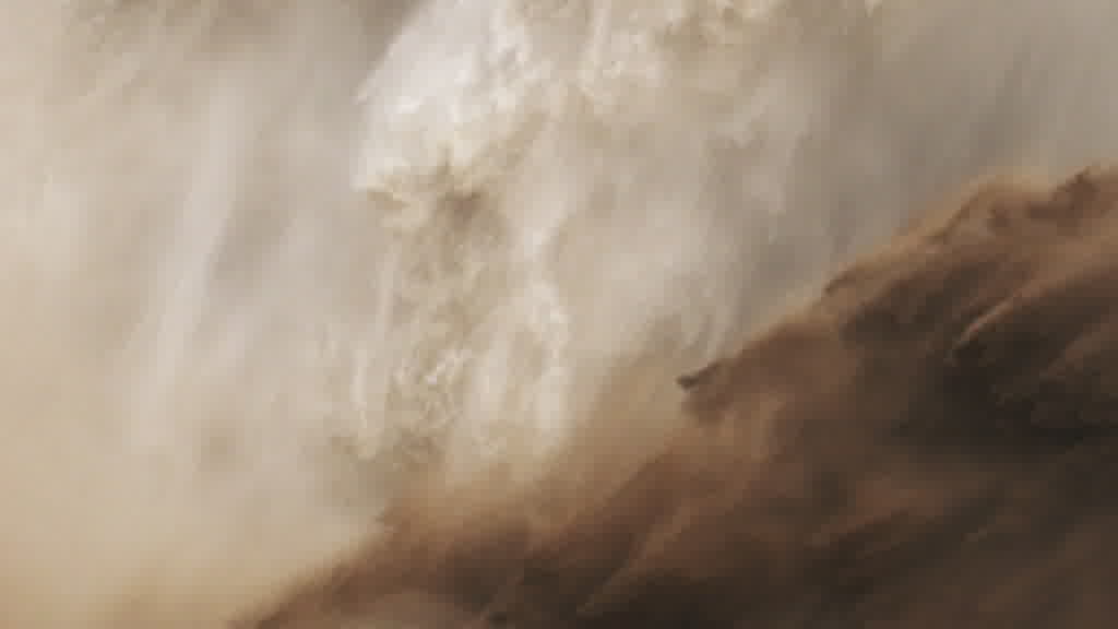 Spectacular Water Release from Xiaolangdi Dam