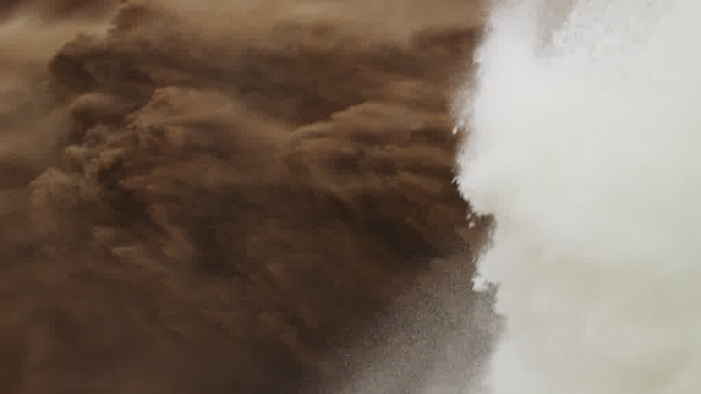 Spectacular Water Release from Xiaolangdi Dam