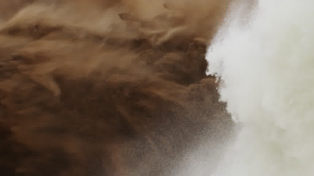 Spectacular Water Release from Xiaolangdi Dam