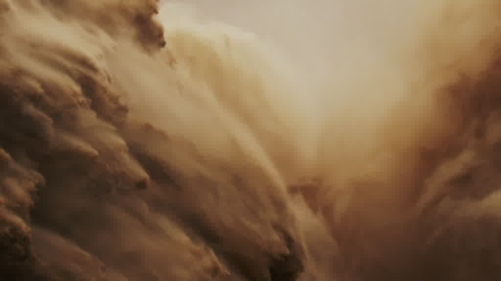 Spectacular Water Release from Xiaolangdi Dam