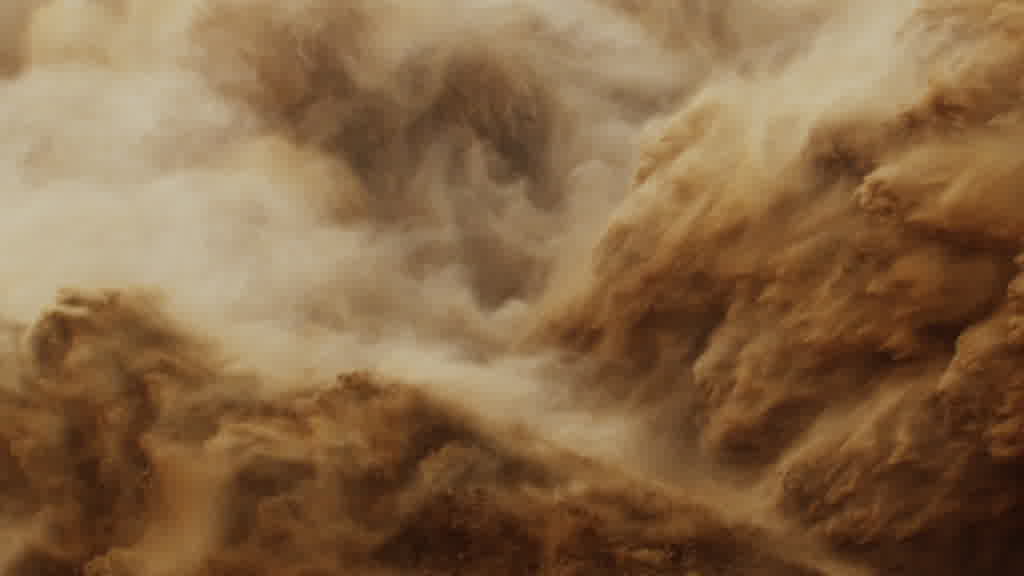 Spectacular Water Release from Xiaolangdi Dam