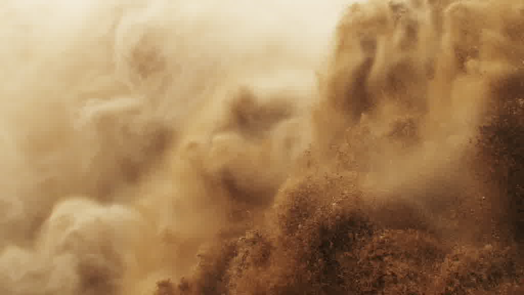 Spectacular Water Release from Xiaolangdi Dam