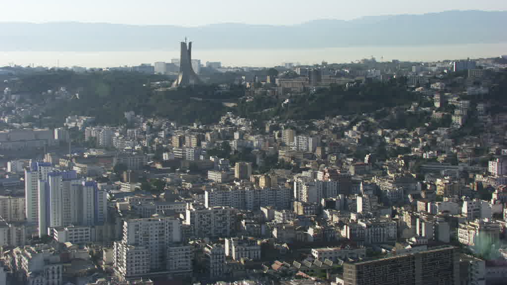 The Martyrs' Memorial in Algiers