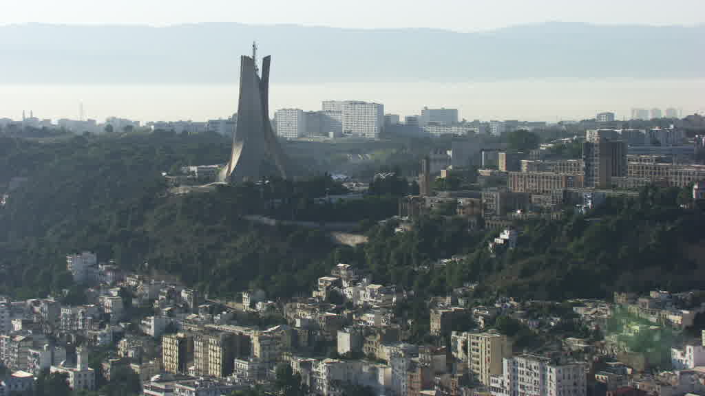 The Martyr's Memorial in Algiers