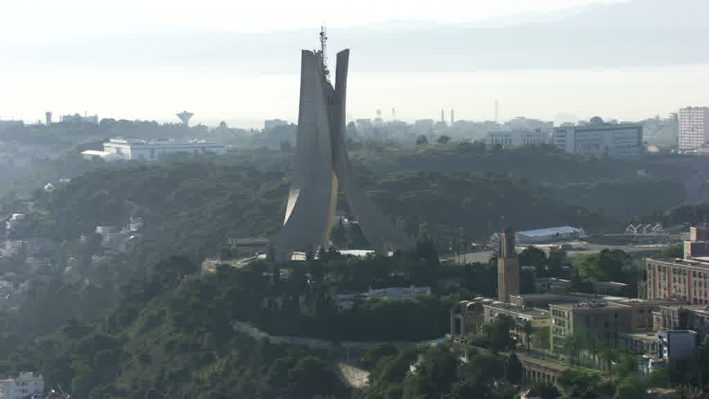 The Martyr's Memorial in Algiers