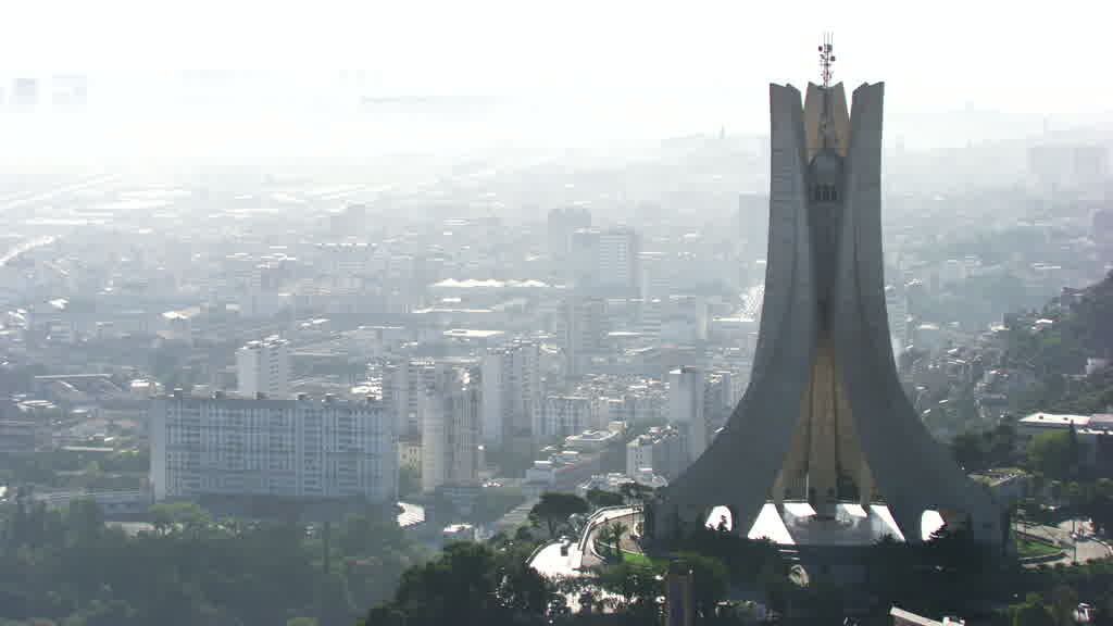 The Martyr's Memorial in Algiers