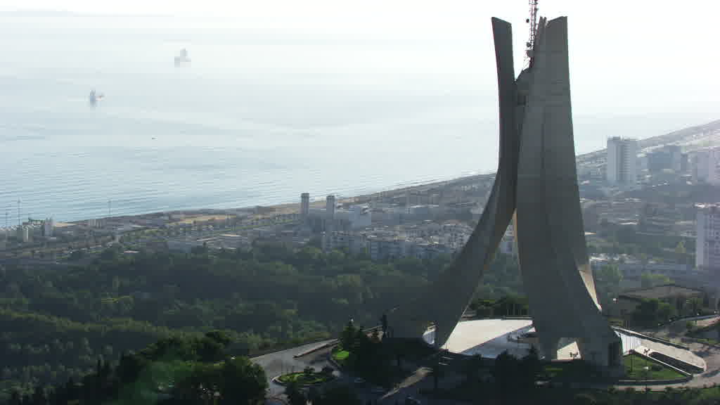 The Martyr's Memorial in Algiers