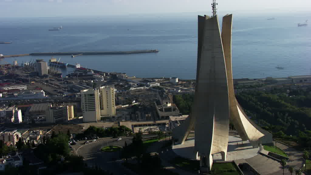 The Martyr's Memorial in Algiers
