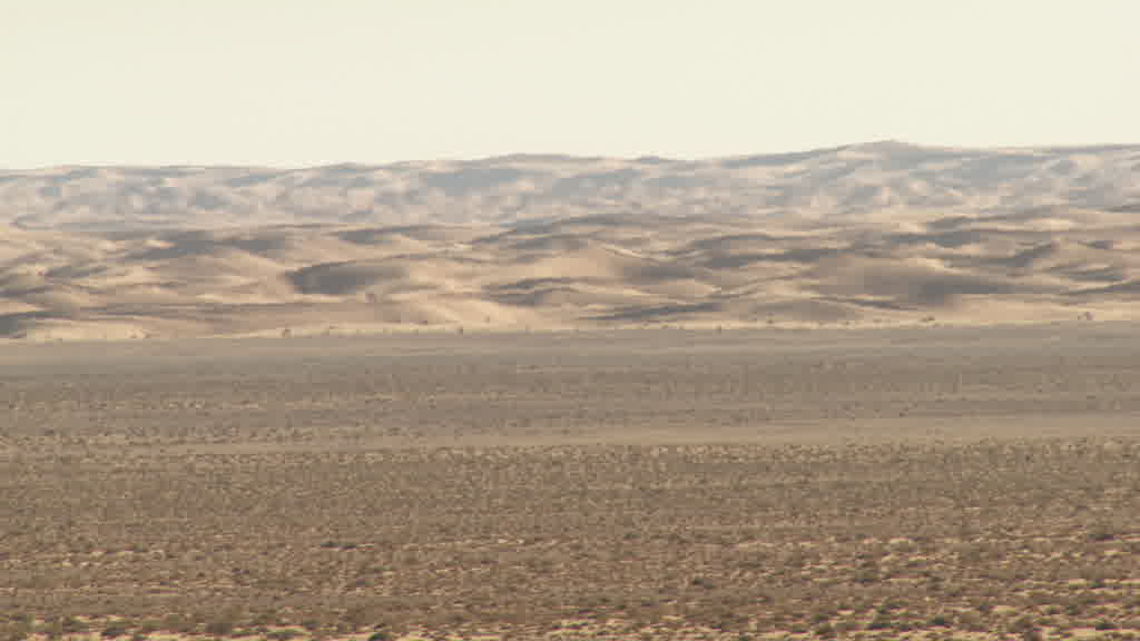 A Mirage (Fata Morgana) in the Sahara