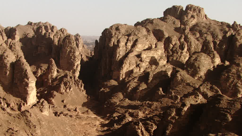 Rocky Canyons in Tassili