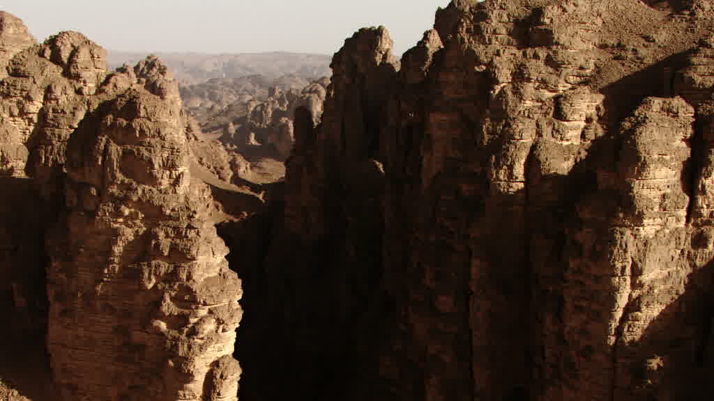 Rocky Canyons in Tassili
