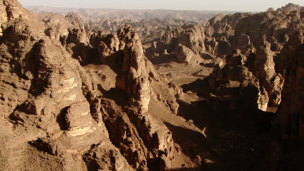 Rocky Canyons in Tassili