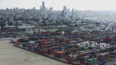Beirut harbour