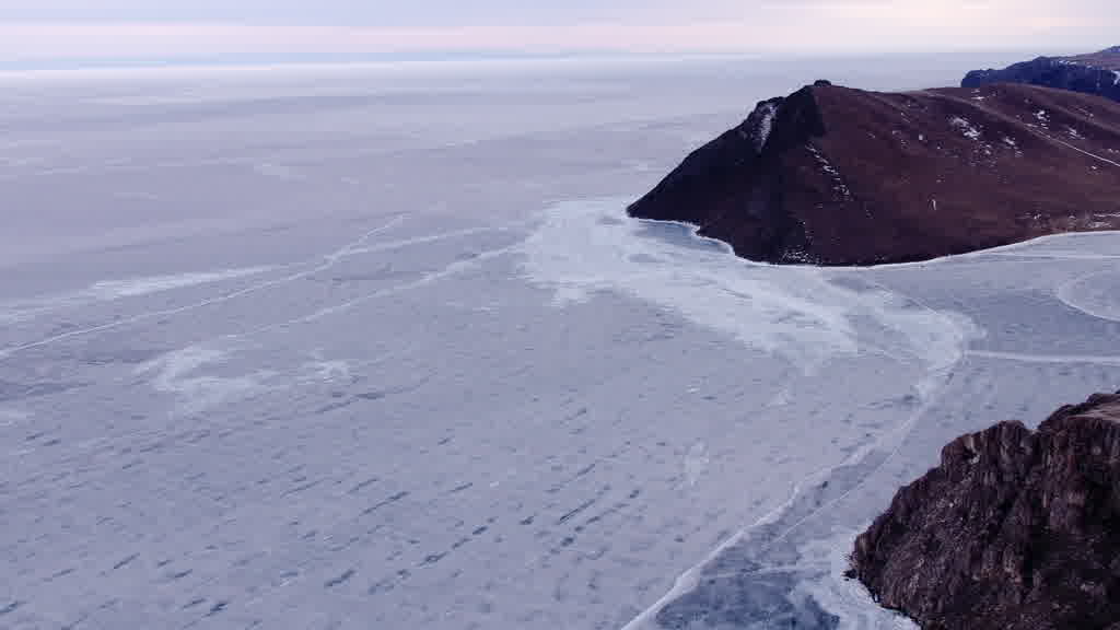 Lake Baikal in Late Winter