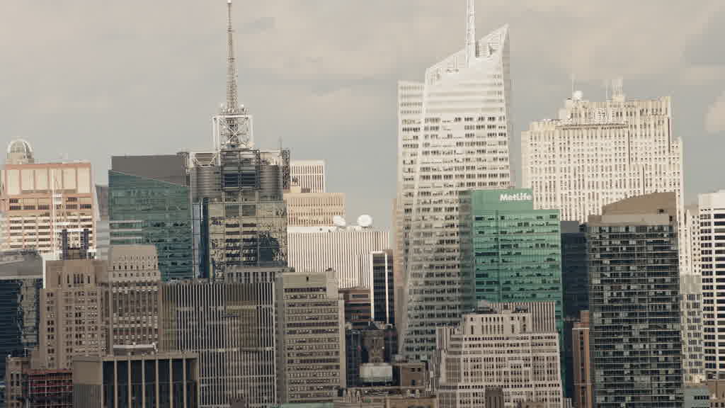Vues aériennes de New-York