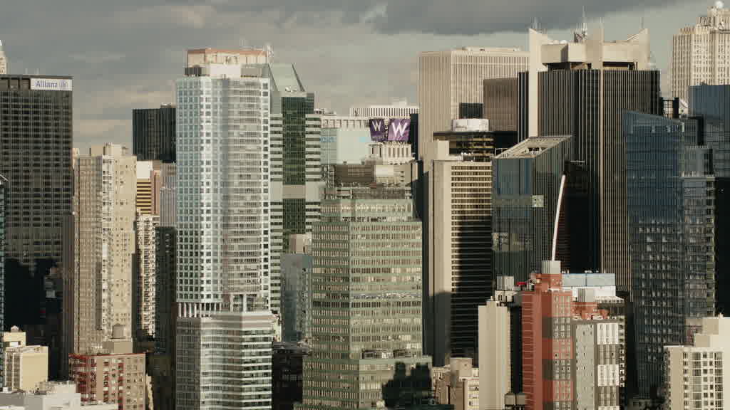 Vues aériennes de New-York