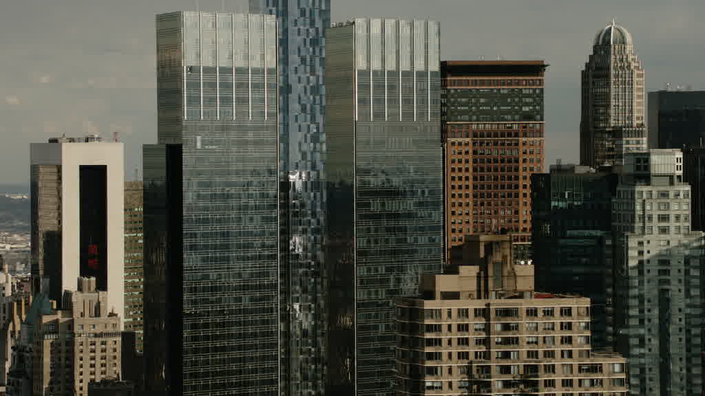 Vues aériennes de New-York