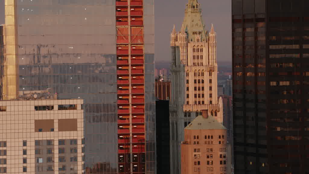 Vues aériennes de New-York