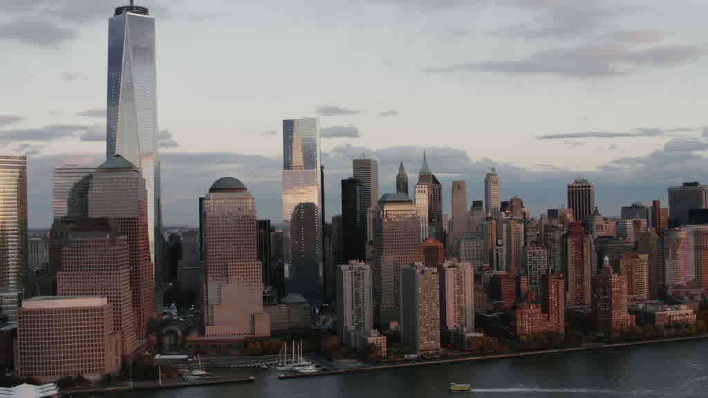 Vues aériennes de New-York