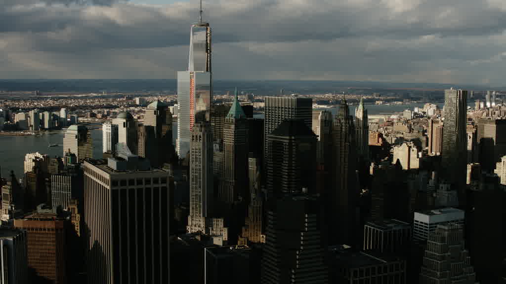Vues aériennes de New-York
