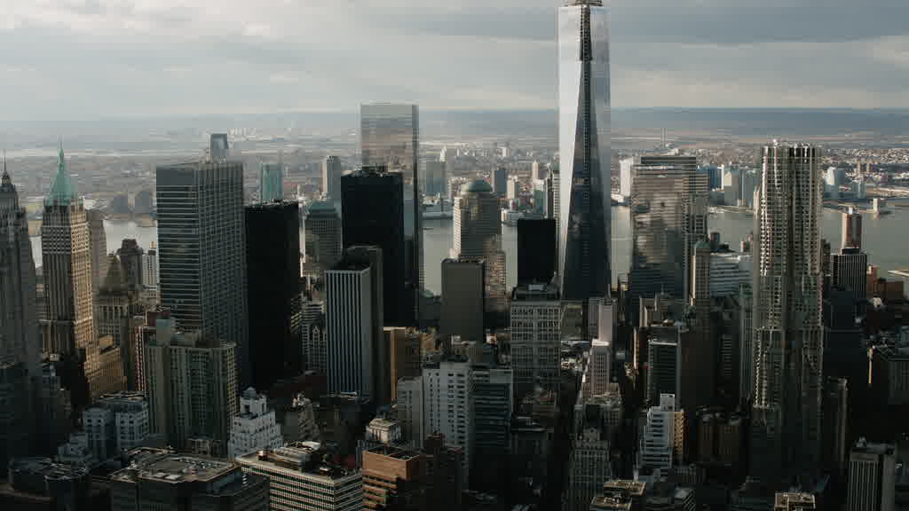 Vues aériennes de New-York