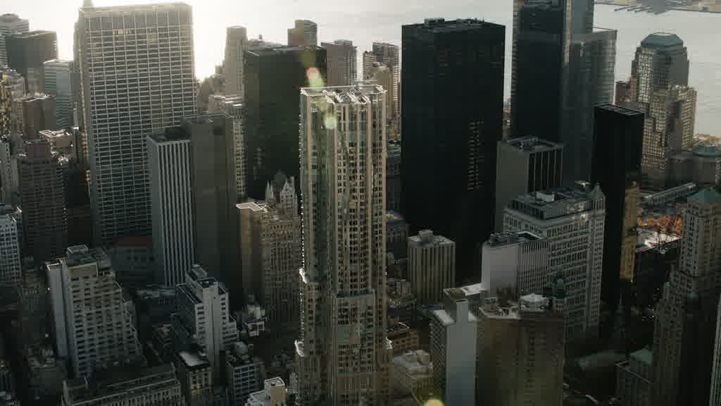 Vues aériennes de New-York