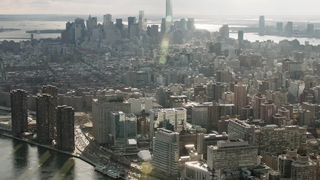 Vues aériennes de New-York