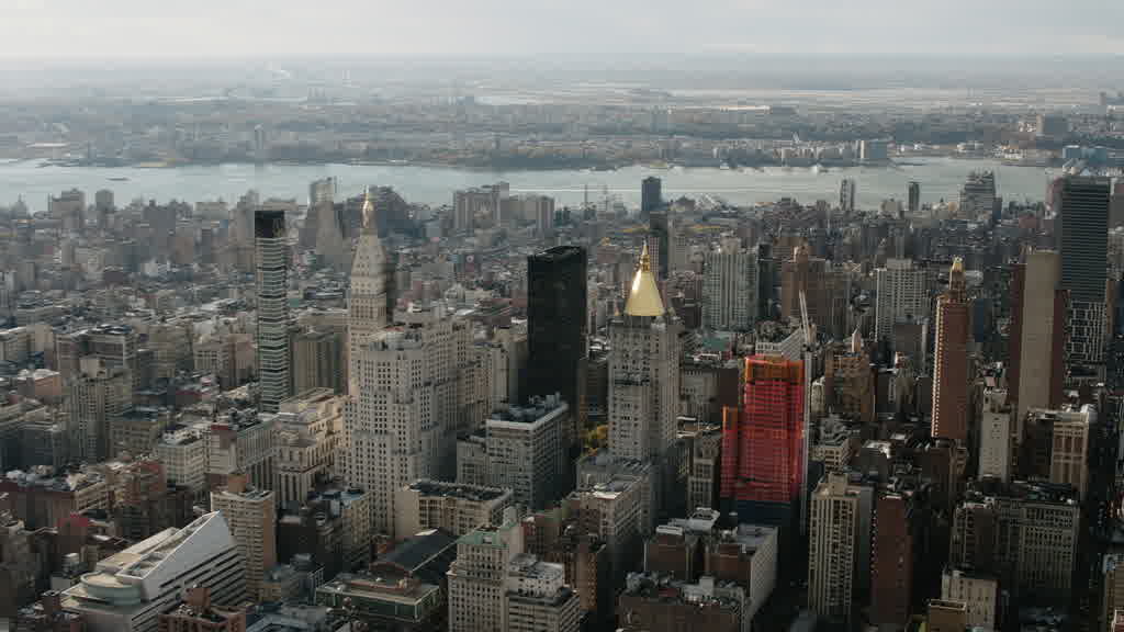 Vues aériennes de New-York