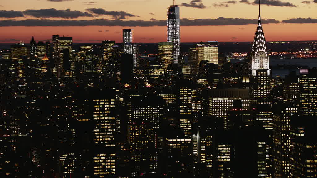 Vues aériennes de New-York