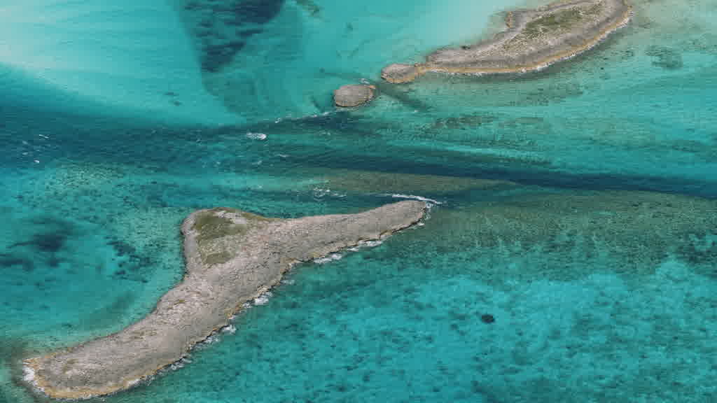 Images aériennes des Bahamas