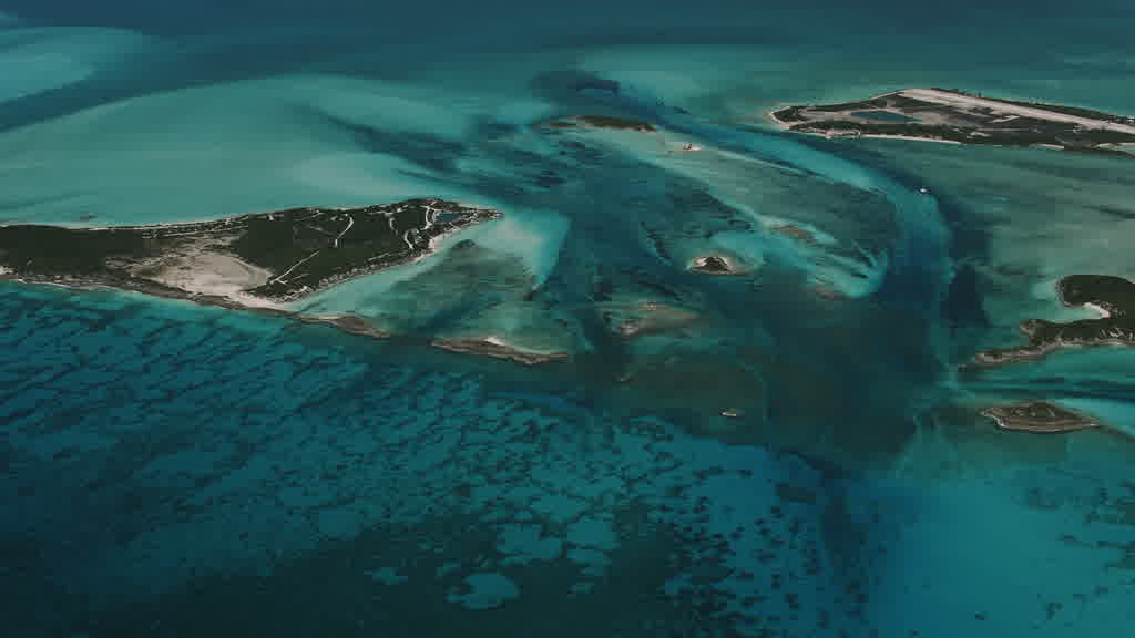 Images aériennes des Bahamas