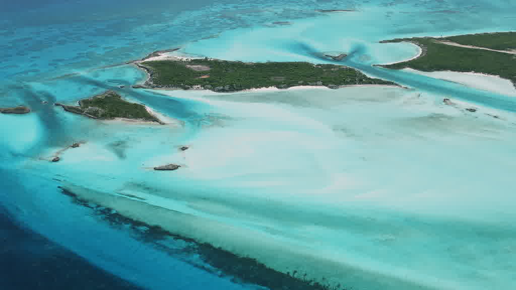 Images aériennes des Bahamas