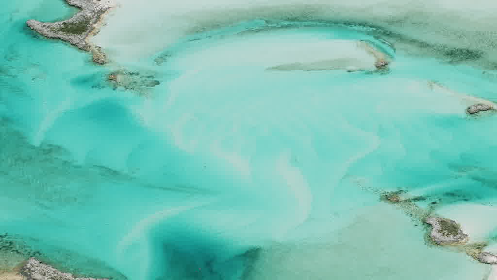 Images aériennes des Bahamas